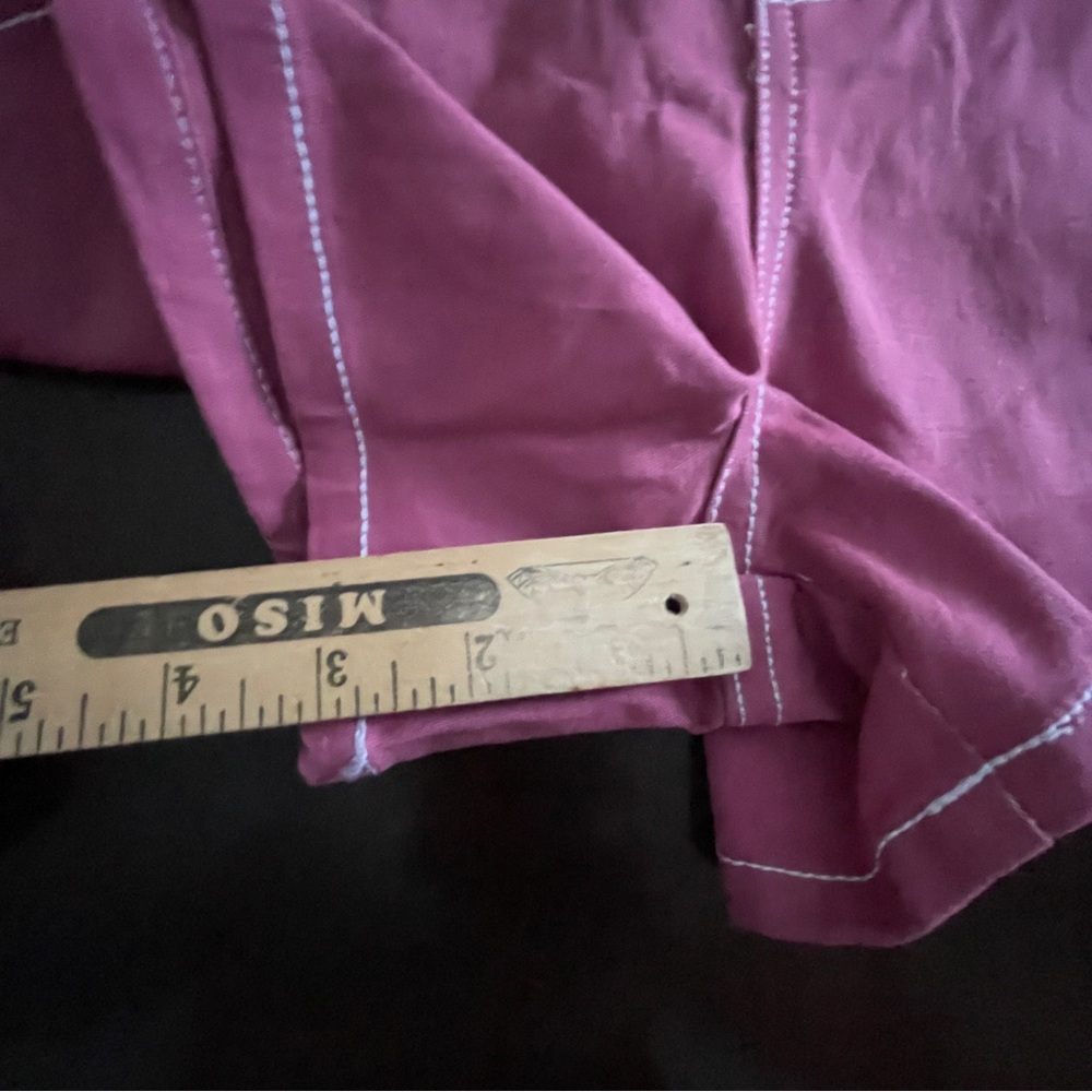 NWT AIRWALK Short 10 Pink Contrast Stitch Carpenter Shorts Y2K Skate Utility NWT - Picture 6 of 10